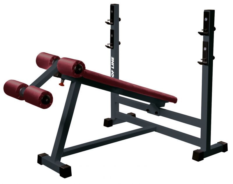 Скамейка для жима под углом вниз V-Sport Interatletik GYM ST306