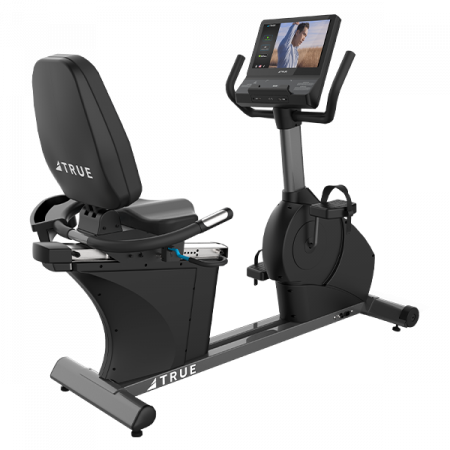 Горизонтальный велотренажер TRUE RC400 с консолью Envision 16